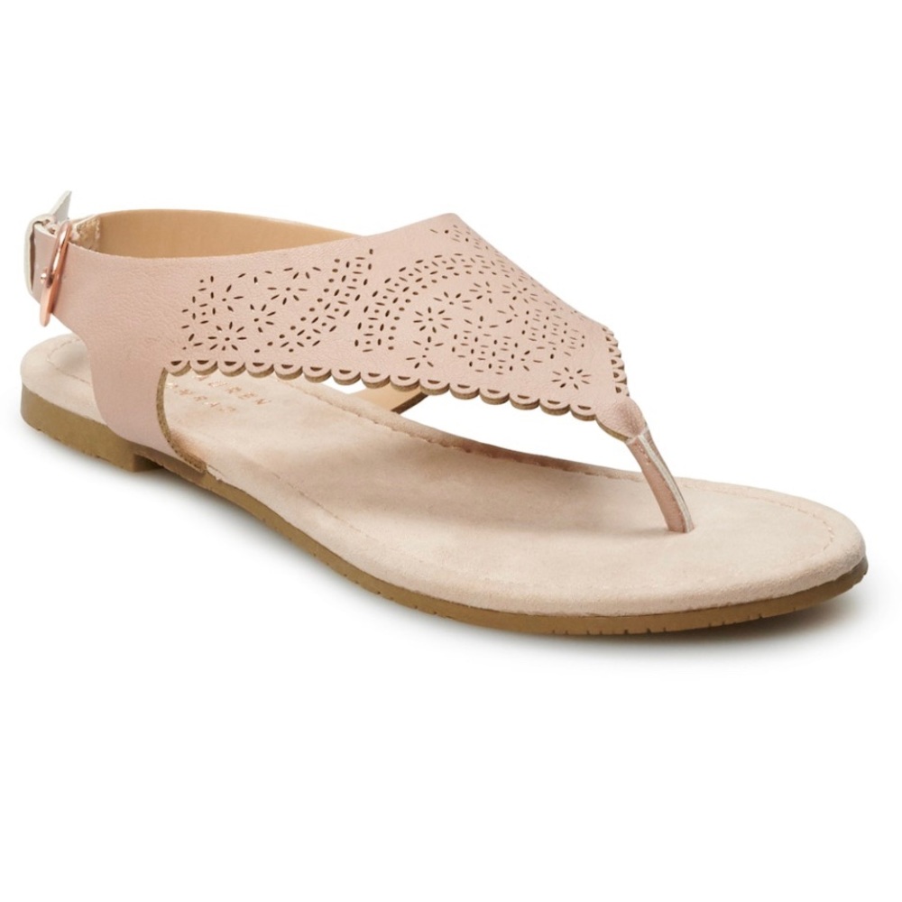 𝘽𝙍𝘼𝙉𝘿 𝙉𝙀𝙒 Beige 𝖫𝖢 Lauren Conrad Sandals